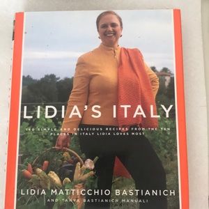 Lidia’s Italy cookbook